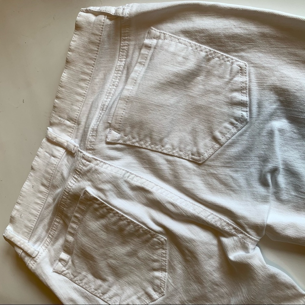 LOFT white straight leg jeans by Ann Taylor like new - Picture 4 of 12